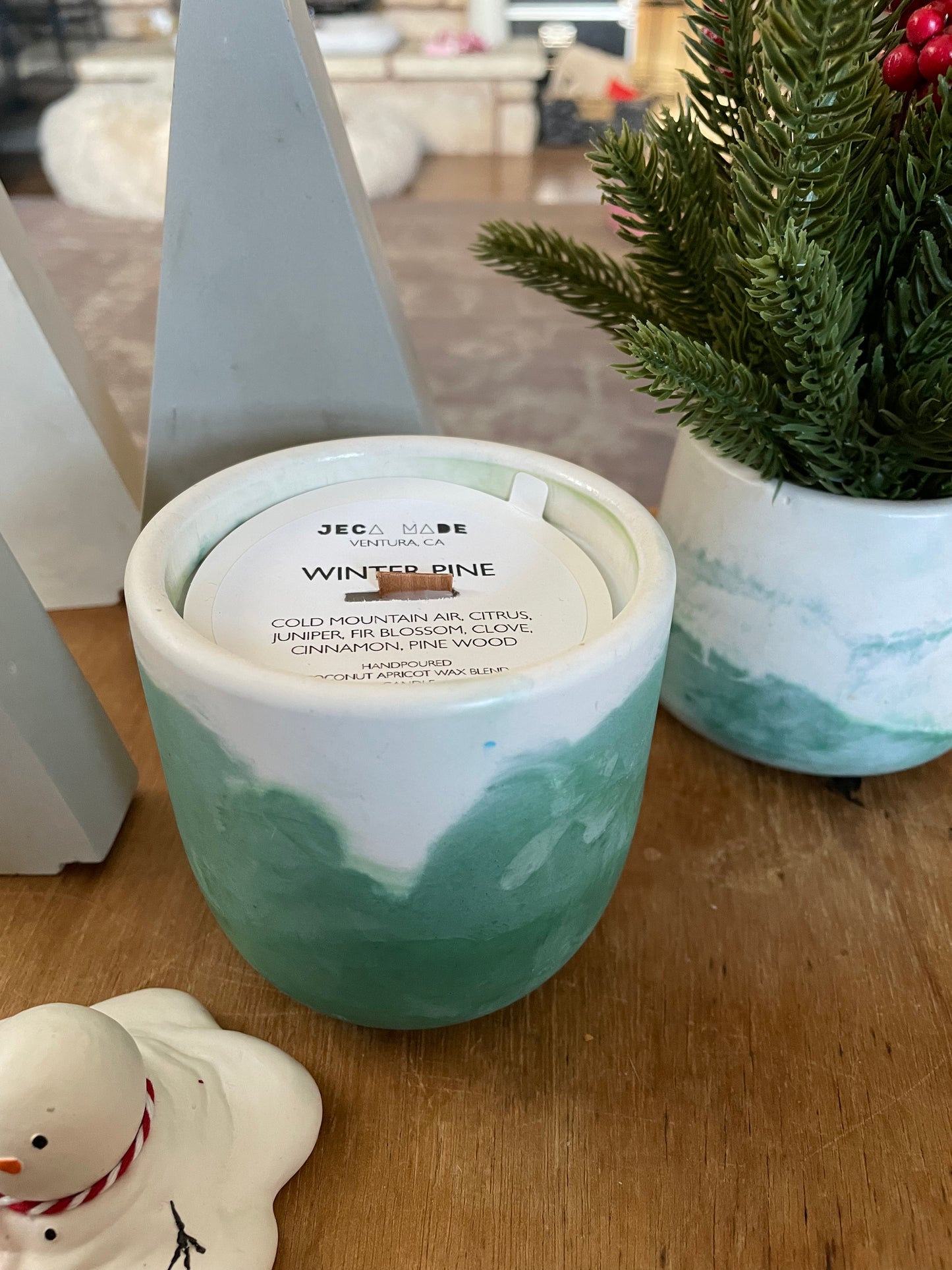 Winter Pine Candle