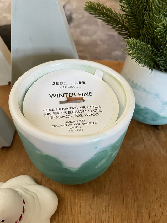 Winter Pine Candle