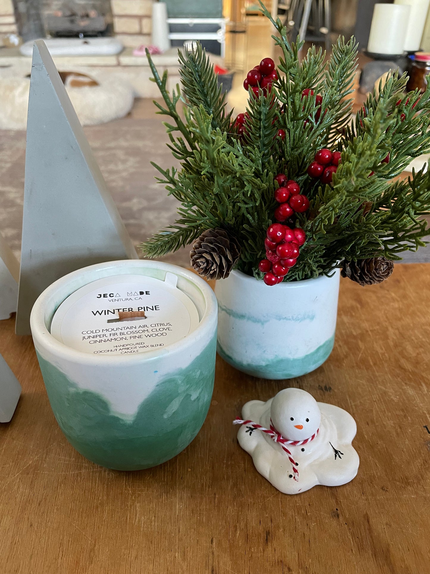 Winter Pine Candle