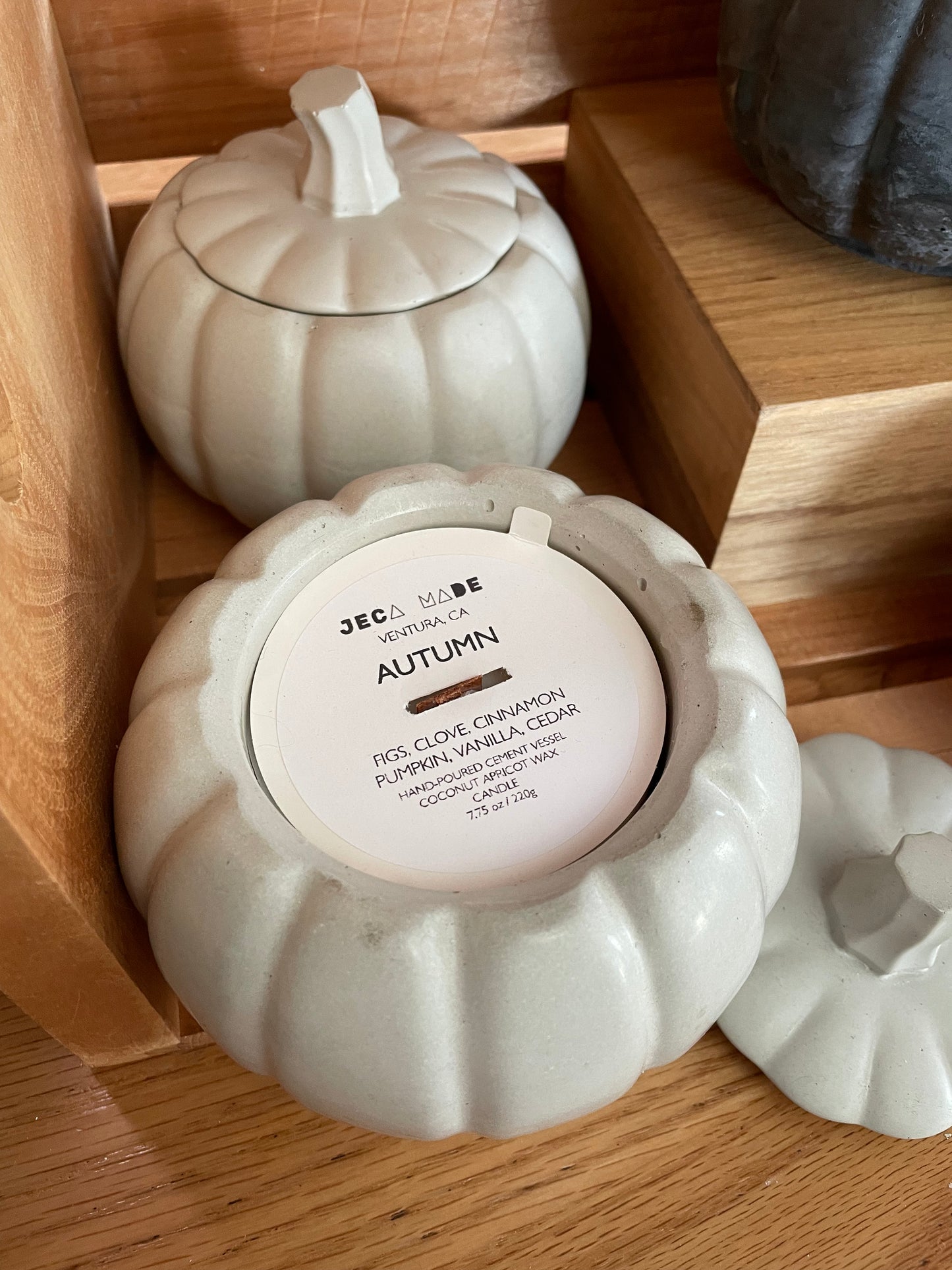 Pumpkin Jar Autumn Candle